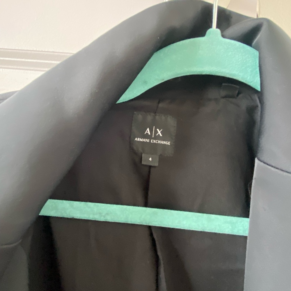 Women’s Armani Exchange Black Coat